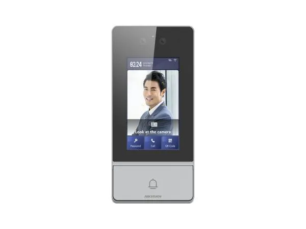 Produit Pose et Fourniture HikVision Poste de porte IP à reconnaissance faciale DS-KV9503-WBE1 Image